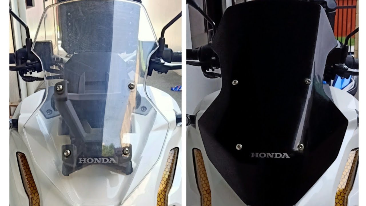 ADV150 Windshield D.I.Y From Stock to Painted. ANG GANDA😱