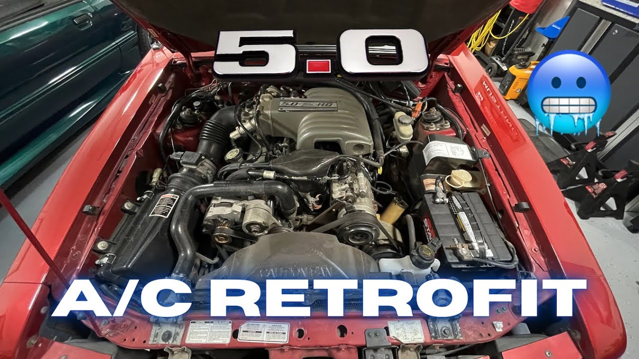 Foxbody AC Fix   How to Retrofit your Mustang A/C System from R12 to R134