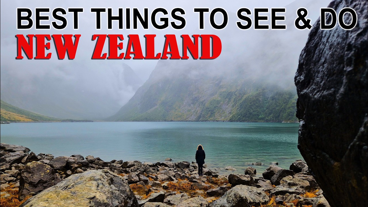 #75 Best places to see in New Zealand on North and South Island in a week.
