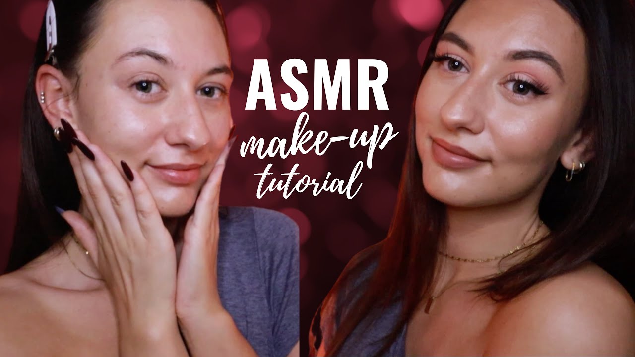 ASMR Whispered Makeup Tutorial ~ Cosy GRWM ✨🤗 (tapping and whispering)