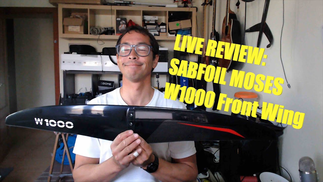 Live Review: SABFOIL MOSES W1000 Front Wing
