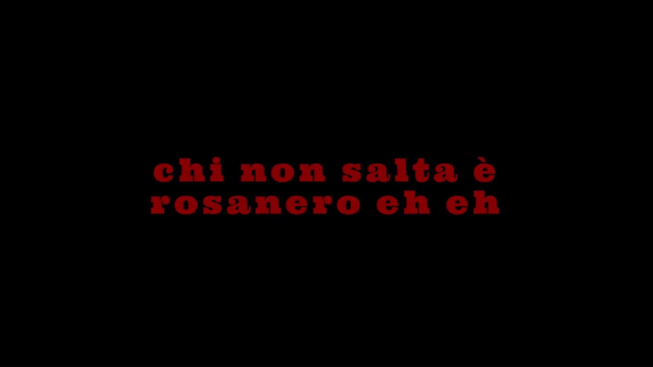 Coro Catania E chi non salta è rosanero eh eh testo