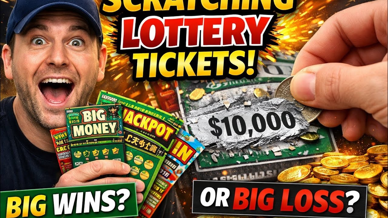 Non-Stop Scratch-Offs! Big Win or Big Loss? 🎟️💰