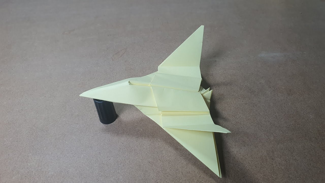 How to make a paper easy airplane 