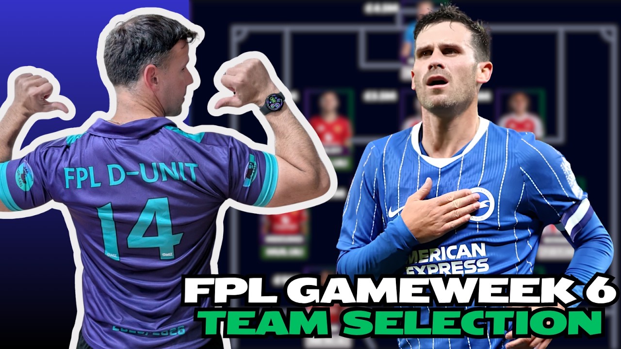 МОЙ СОСТАВ НА 6-Й ТУР FPL ✅🔐| 4 ИГРОКА С ФЛАЖКАМИ ⚠️ ИСПОЛЬЗОВАНО 2 ТРАНСФЕРА! 🔥| Fantasy Premier...