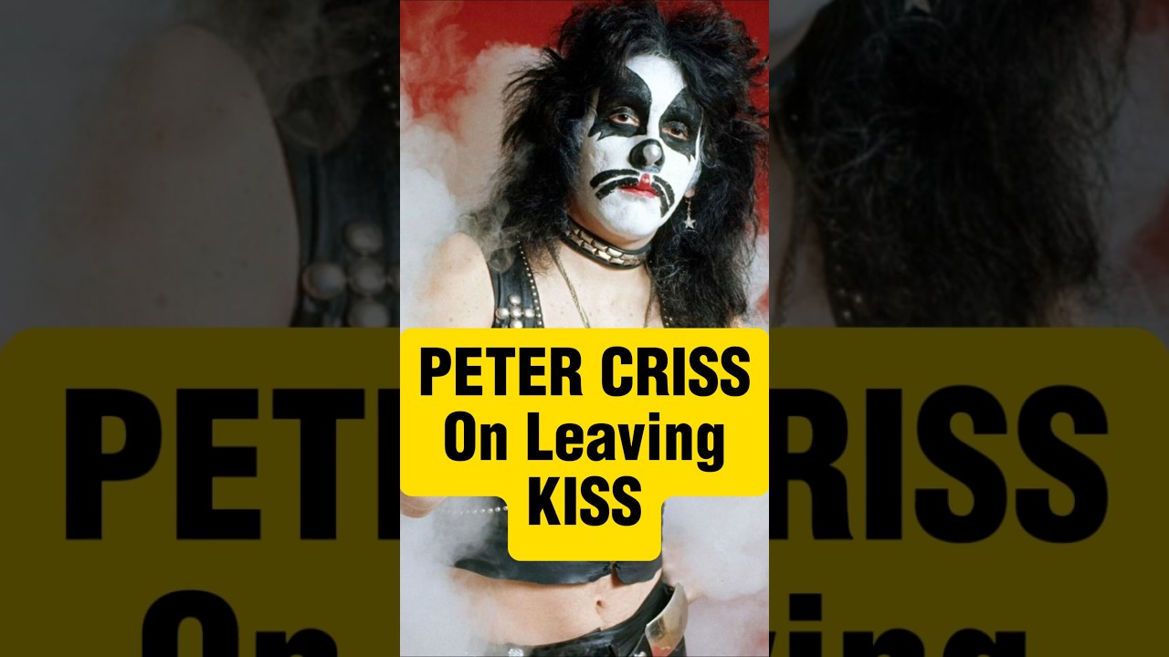 Питер Крисс рассказывает об уходе из KISS в 1980 году #kiss #classicrock #kissband
