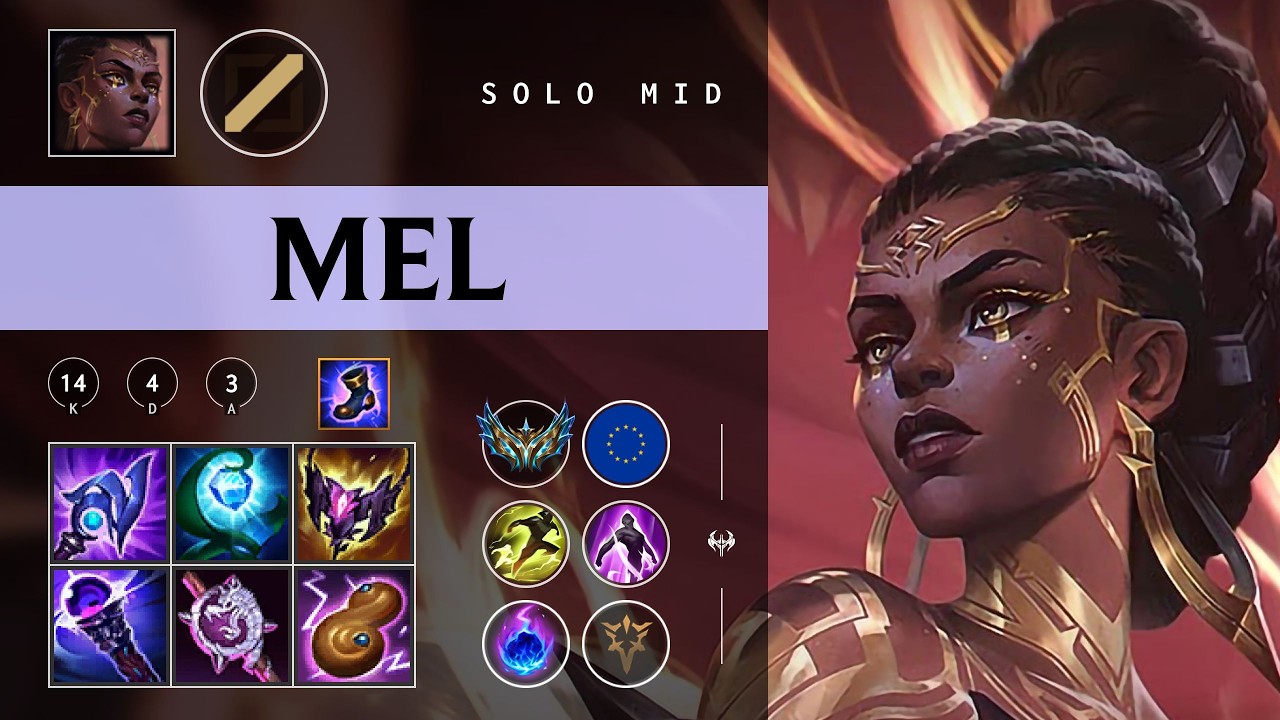 Mel Mid vs Yasuo - EUW Challenger Patch 26.06