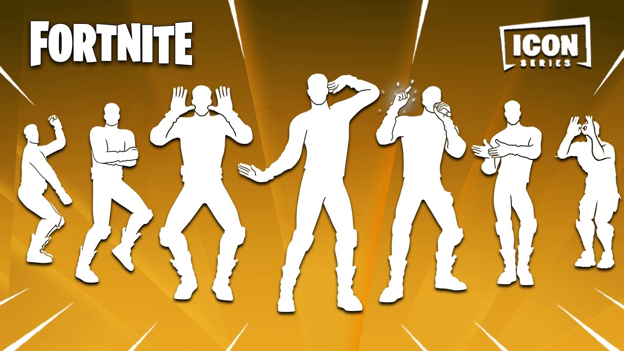 Самые знаковые танцы и эмоции Fortnite («Отрицание — это река», «Осознанные сны», «Звёздный свет»)