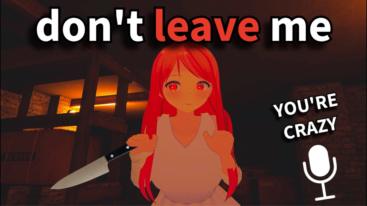 My Yandere Girlfriend Won't Let Me Leave Until I Say I Love Her - Escape From Yandere
