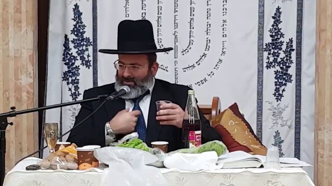 הרב יצחק לוי | רב העיר נשר | שיעור ליל הסדר | פסח תשע