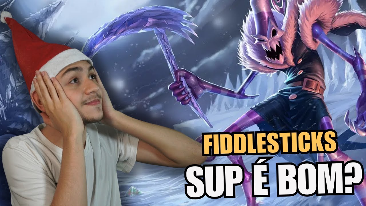 GAMEPLAY DE NATAL JOGANDO DE FIDDLESTICK !!!! | Savioli Joga