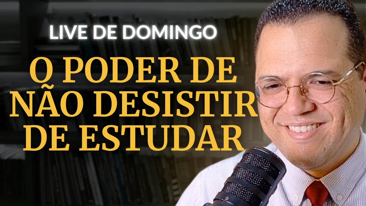 A JORNADA É LONGA: Como Manter a Chama Acesa e Não Desistir no Meio do Caminho (Mentoria ao Vivo)