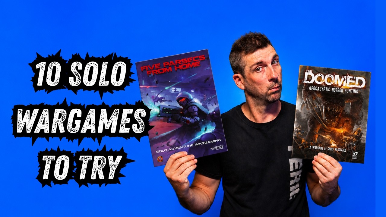 The 10 Most Fun Solo Miniature Wargames Nobody Told You About