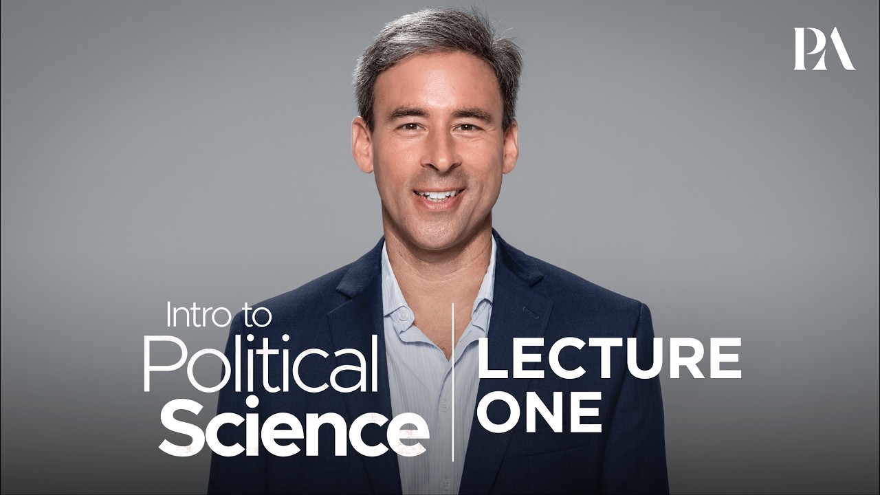 Professor Eric Kaufmann | Intro to Political Science | Lecture 1 (Official)