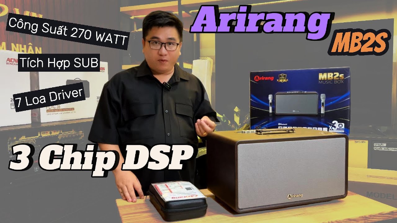 Review Loa ARIRANG MB2S (MB2 SUB) - Công Suất 270W, 3 Chip DSP, 7 Driver Cao Cấp