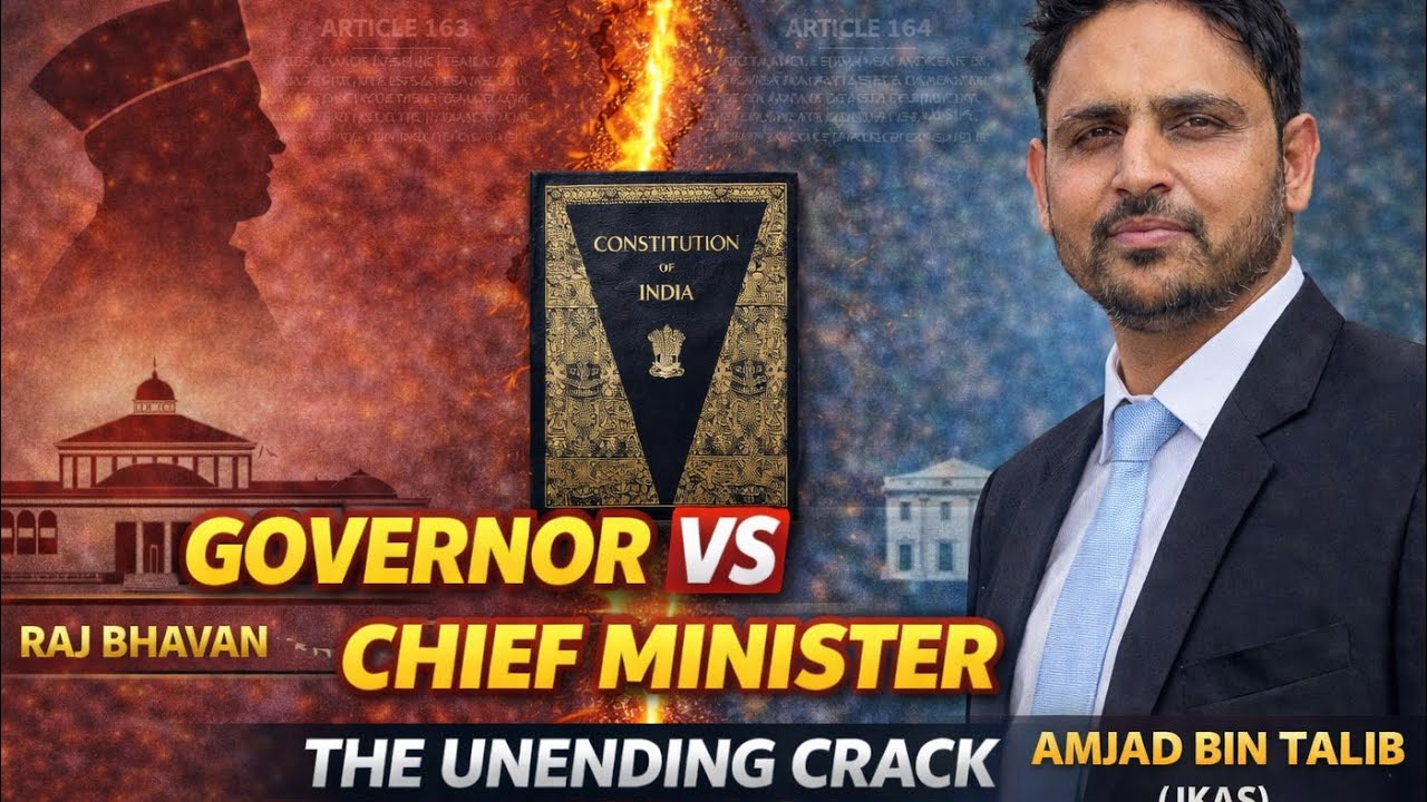 Governor vs Chief Minister: Constitutional Limits, Conflicts & Controversies | GS-II Polity