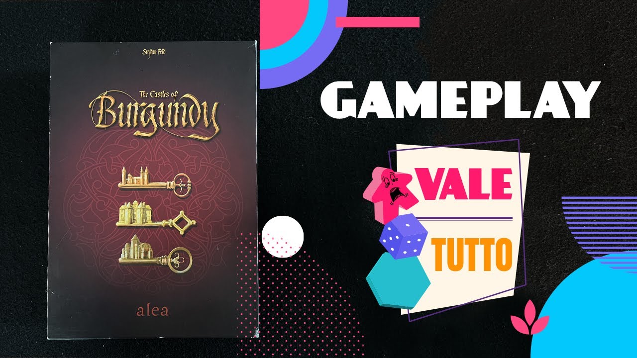 Castelli della Borgogna - Gameplay partita in solitario #47