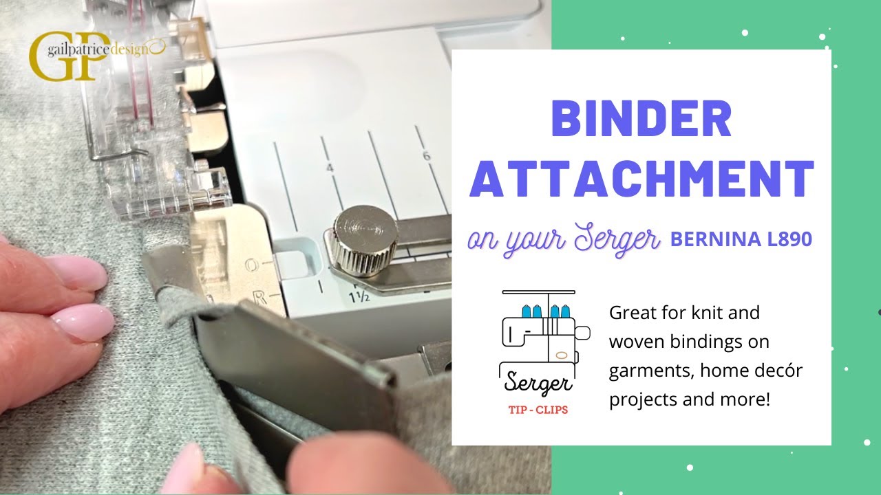 #BERNINA L890 Binder Attachment