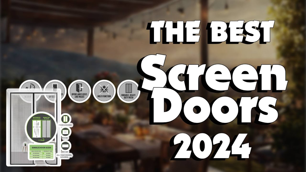 The Best Magnetic Screen Doors to Ensure Anti-insect Protection in 2024 - Must Watch Before Buying!