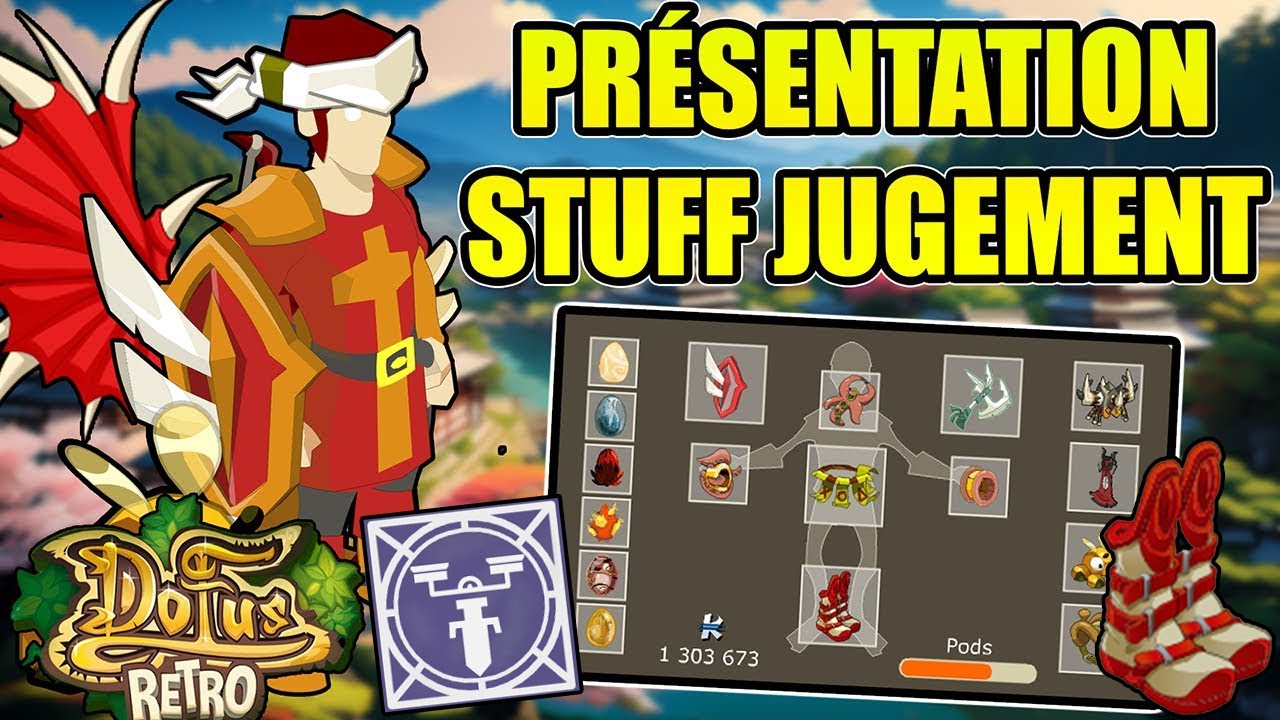 Stuff Jugement Botte de classe🎙️- Dofus Rétro PvP