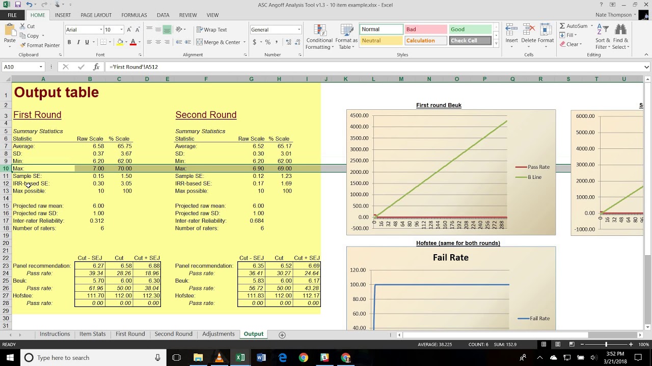 How the Angoff Analysis Tool makes it easy to set defensible cutscores