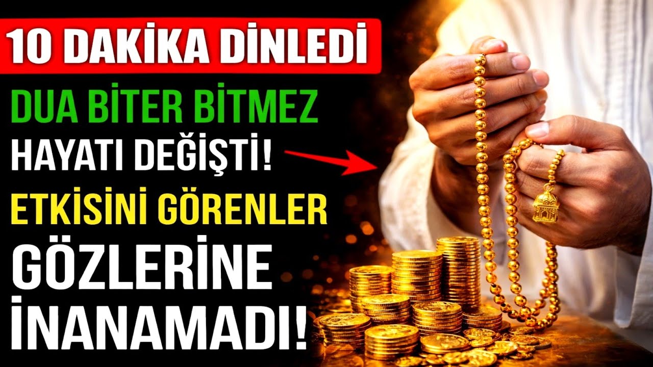 10 DAKİKA DİNLEDİ DUA BİTER BİTMEZ HAYATI DEĞİŞTİ ! ETKİSİNİ GÖRENLER GÖZLERİNE İNANAMADI...