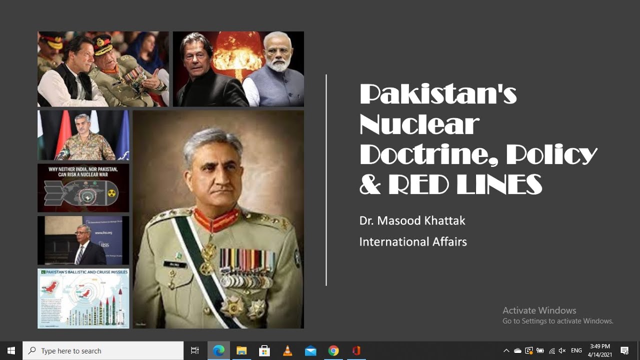 Pakistan's Nuclear Doctrine, Policy & RED LINES