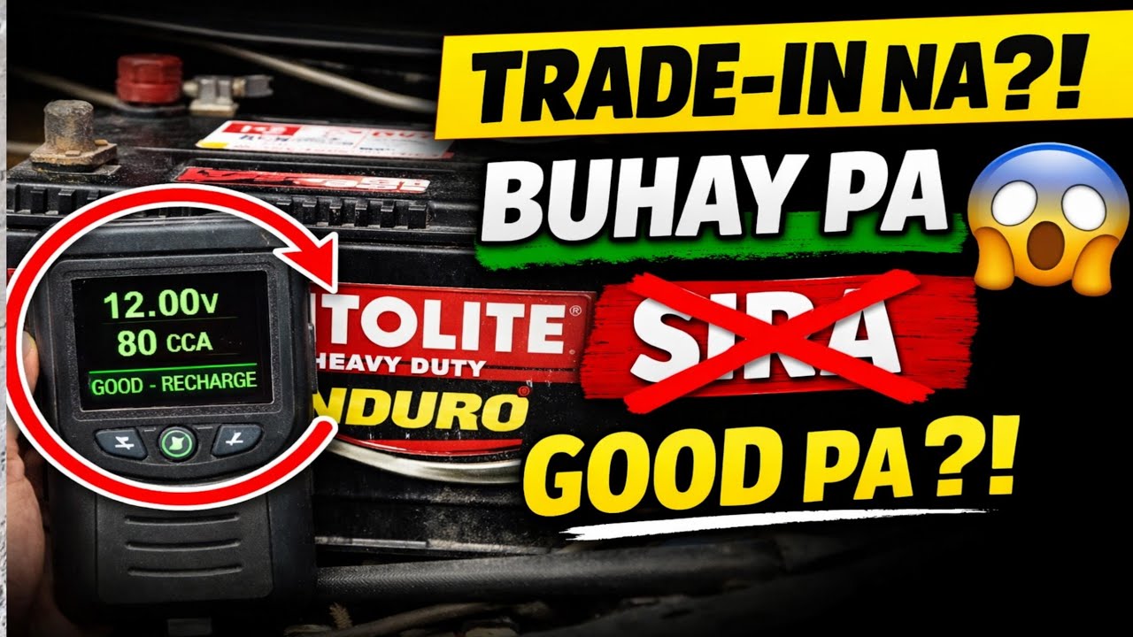 Bago Magpalit ng Battery! NS60 ENDURO Motolite Test| Honda CIVIC 1993 | TipNiKuya RM