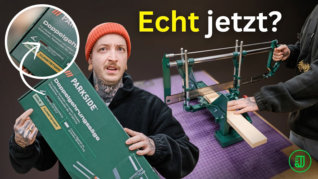 Eigentlich wollte ich nur diese 39€ PARKSIDE SÄGE testen 👉 dann entdecke ich DAS! 😲 | Jonas Winkler