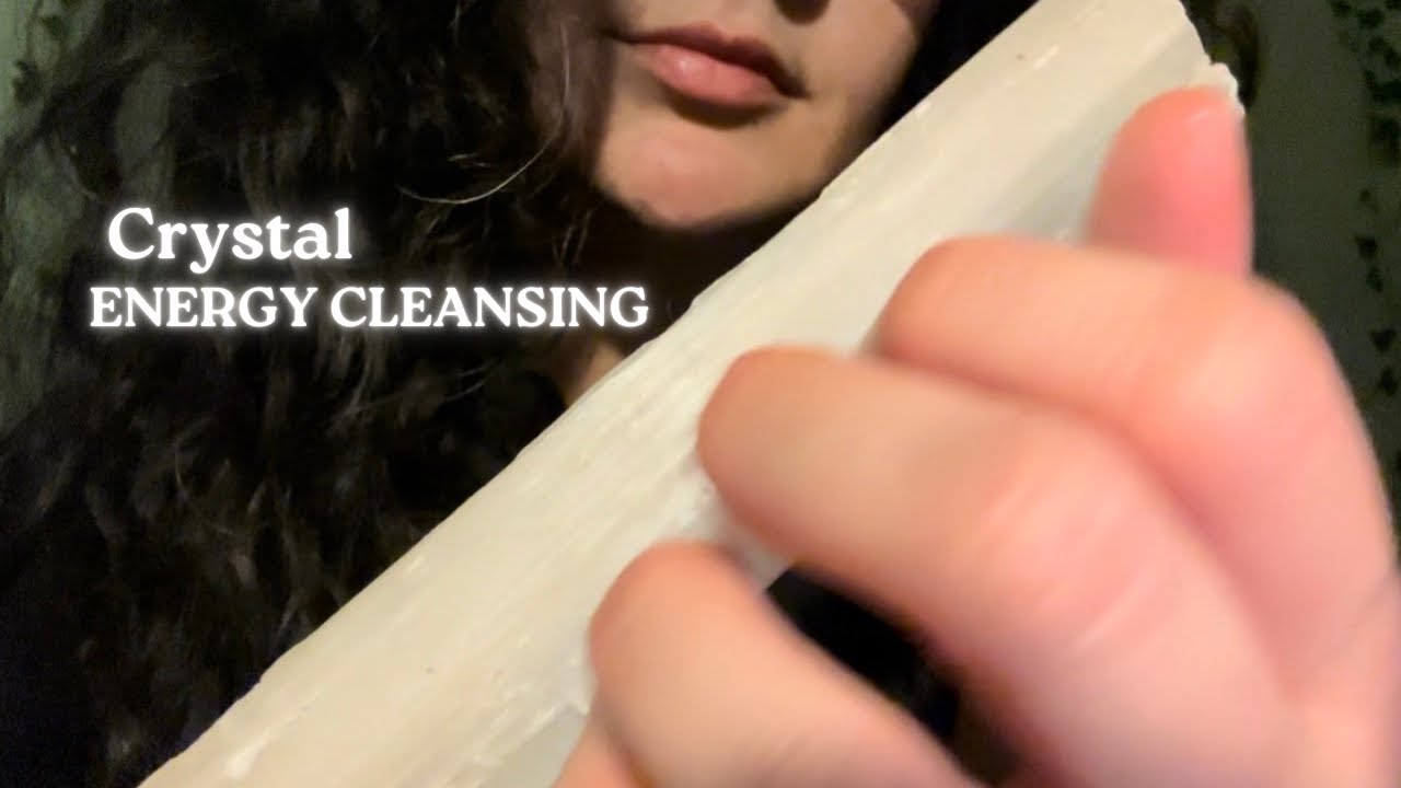 Reiki Energy Cleansing ASMR | No Talking | Crystal Tapping | Personal Attention 