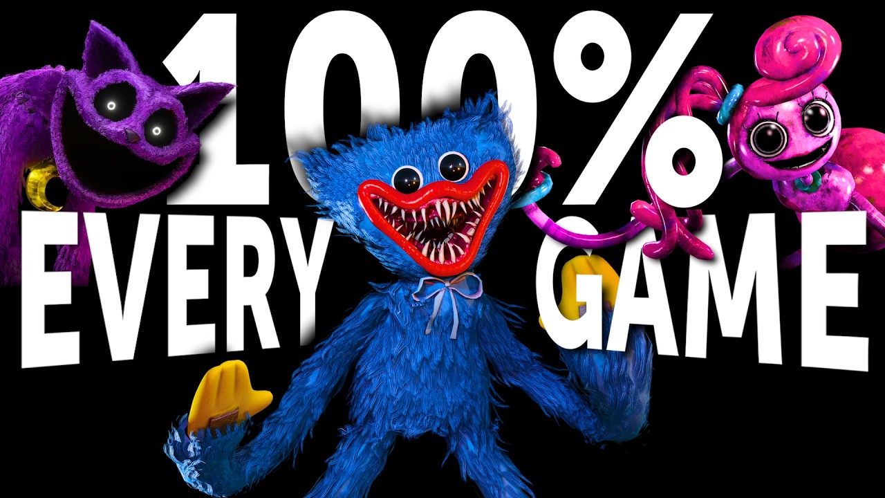 I 100% Complete EVERY Poppy Playtime Chapter...