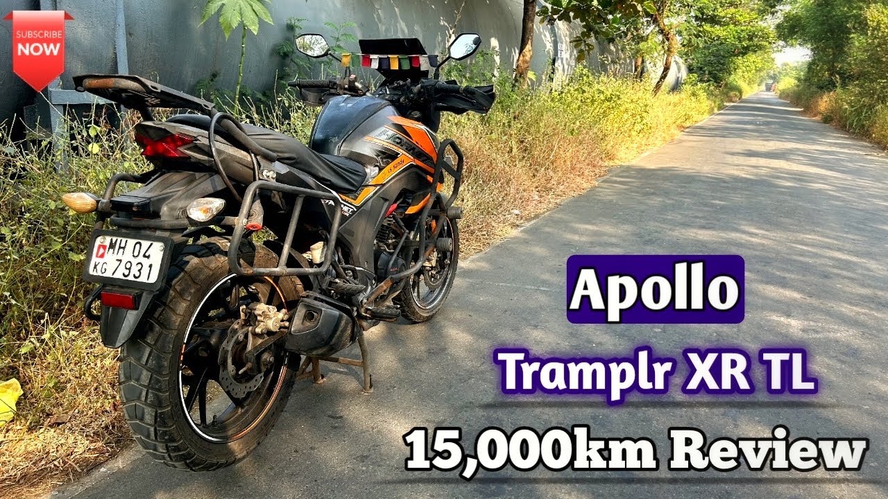 Apollo Tramplr XR Tyre - 15,000km Honest Review - Best budget tyre - one year experience review