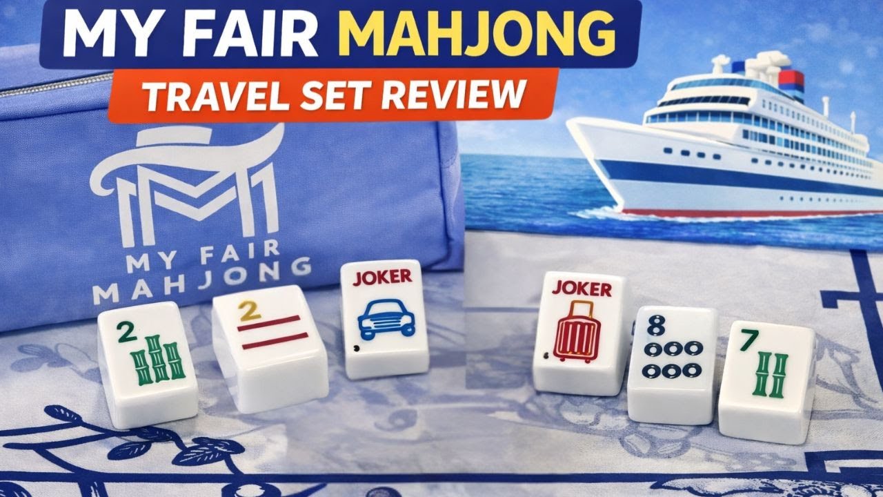 My Fair Mahjong Travel Set Review | Play Mahjong Anywhere ✨