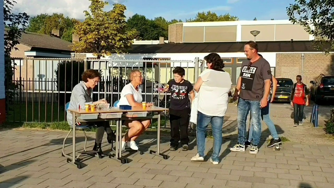 Feest in Oudheusden op School