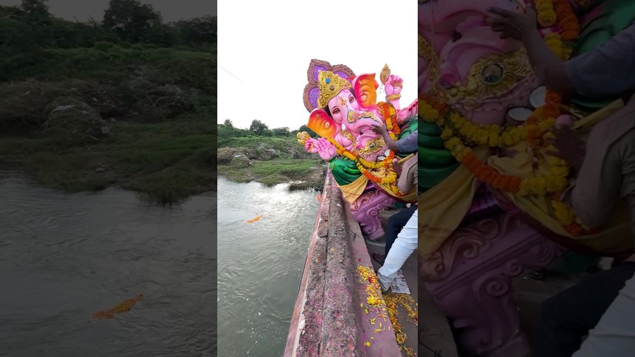 Ganesh Visarjan #ganpati #ganeshnimajjanam #ganpatibappamorya #ganpati #ganesh