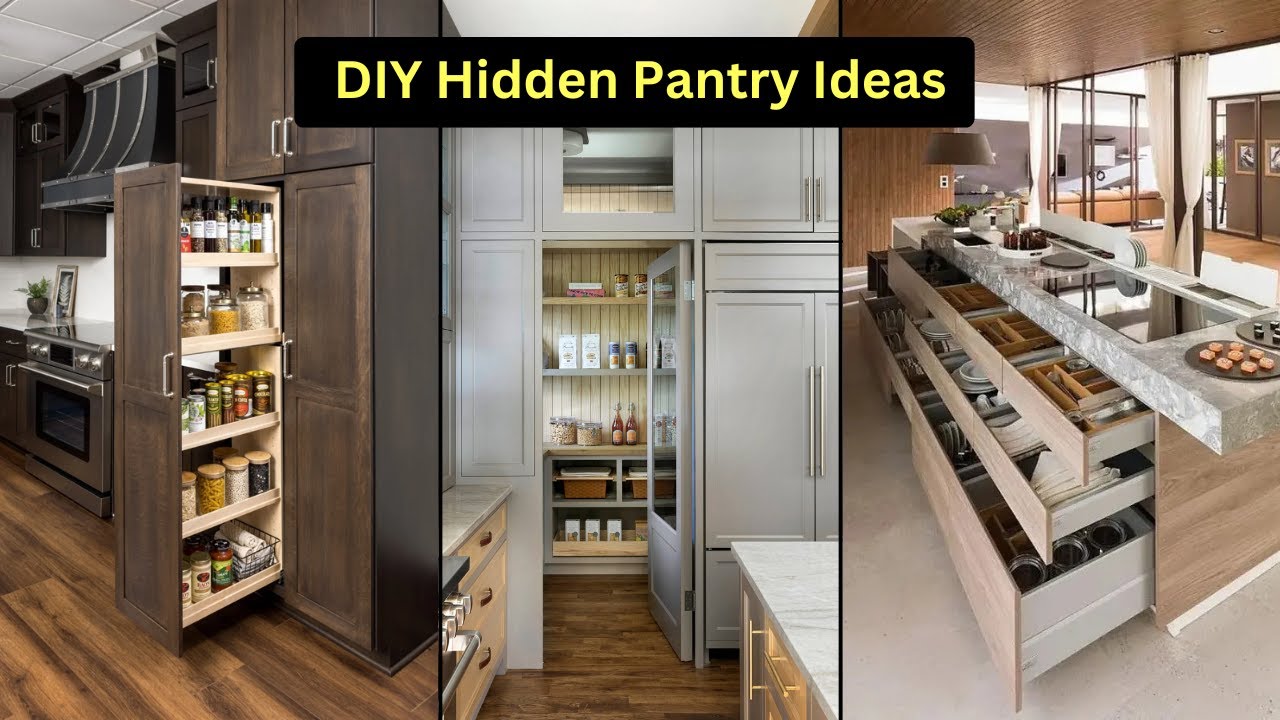 DIY Hidden Pantry Ideas for Small Kitchens &ndash; Maximize Space Like a Pro!