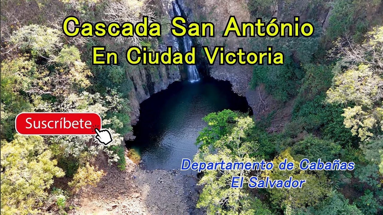Lugar Escondido Pero Hermoso En EL SALVADOR, Cascada San Antonio, Ciudad Victoria, Cabañas.