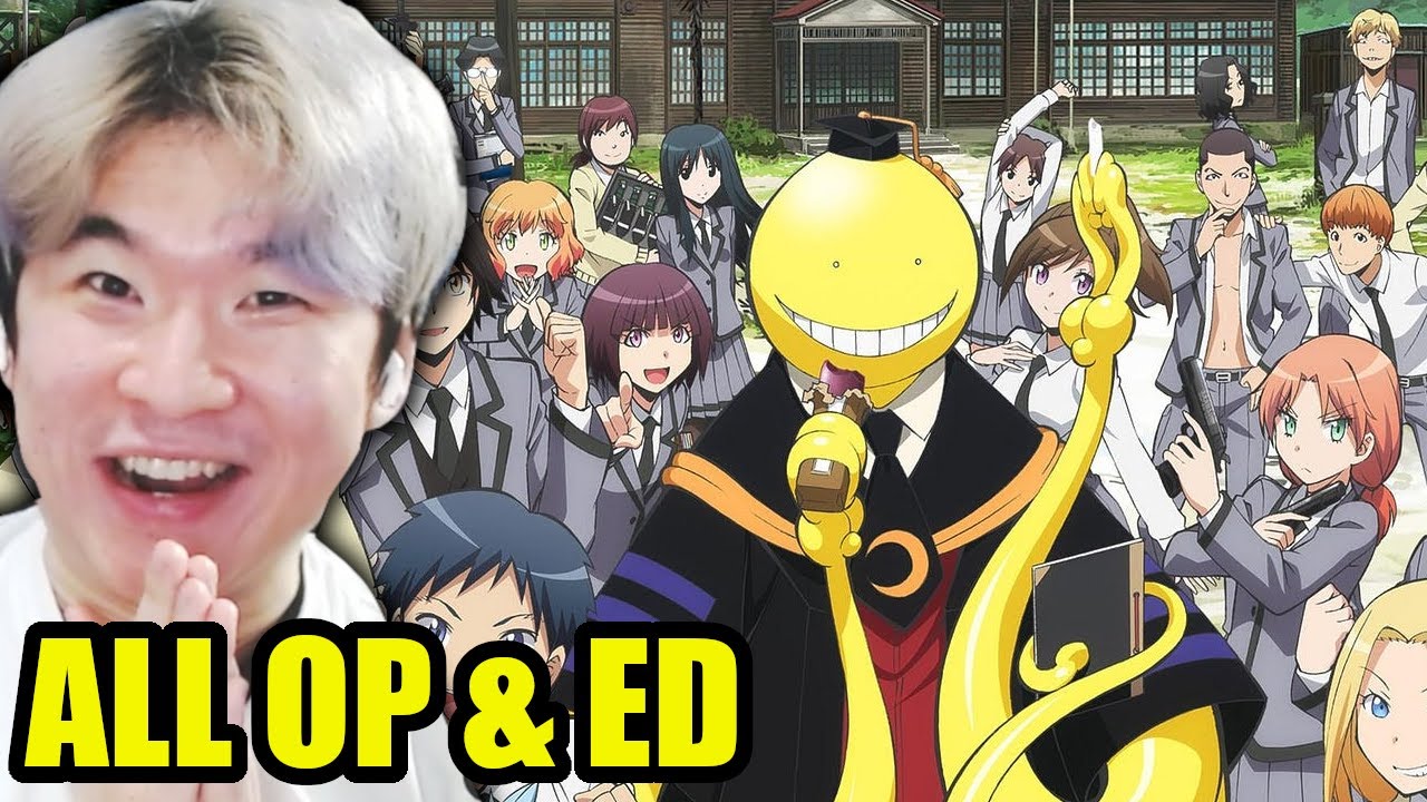 I Reacted to ALL Assassination Classroom Openings & Endings
