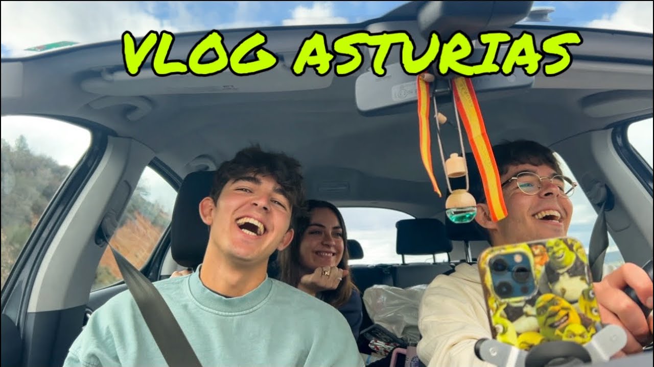 VIAJE A ASTURIAS⛰️🚗(NOS DESPEDIMOS DE ALGUIEN DEL GRUPO💔😭)