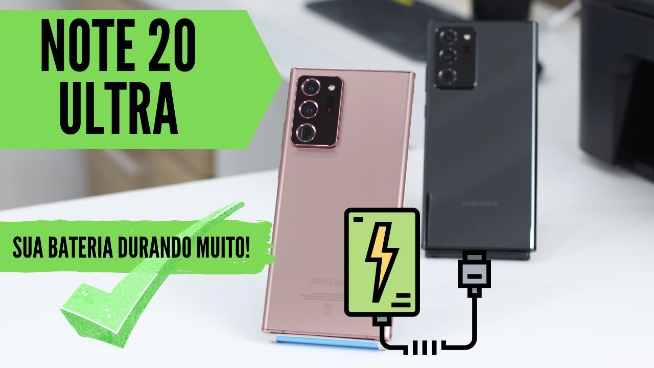 Galaxy Note 20 Ultra: COMO FAZER BATERIA DURAR MAIS!