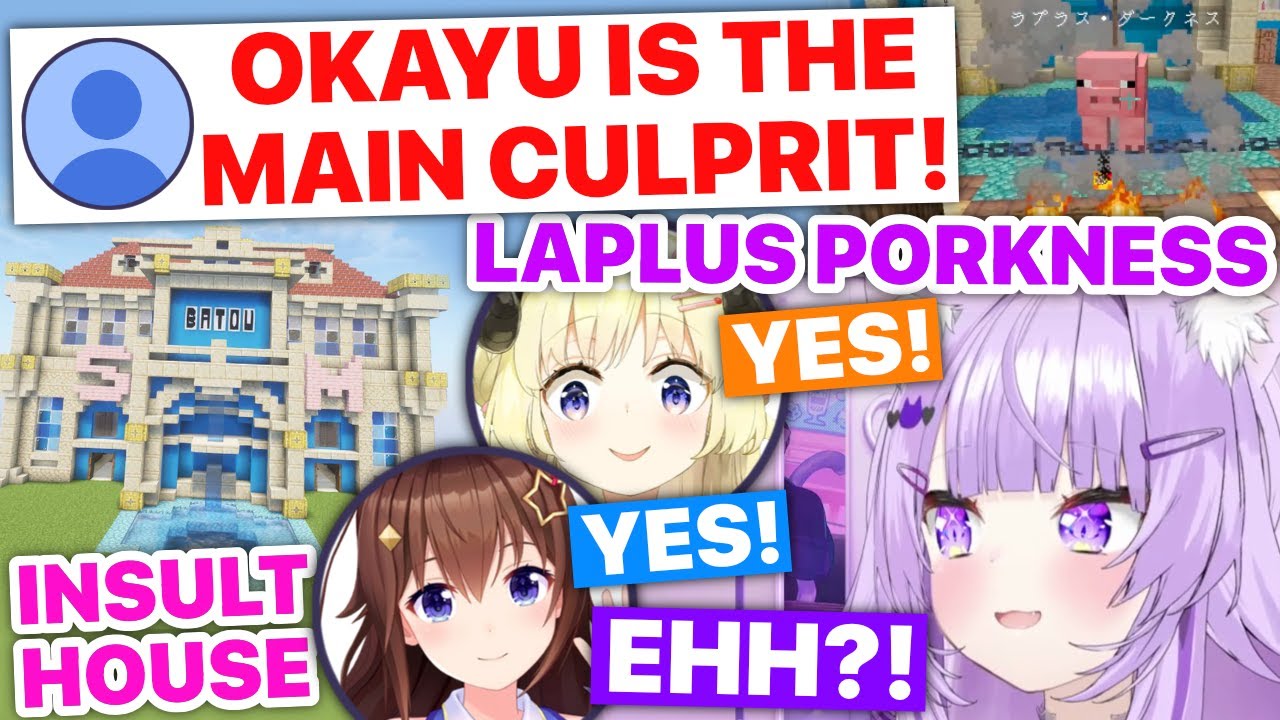 All Okayu's Fault? Sora, Watame & Chat Think So (/ Hololive) [Eng Subs]