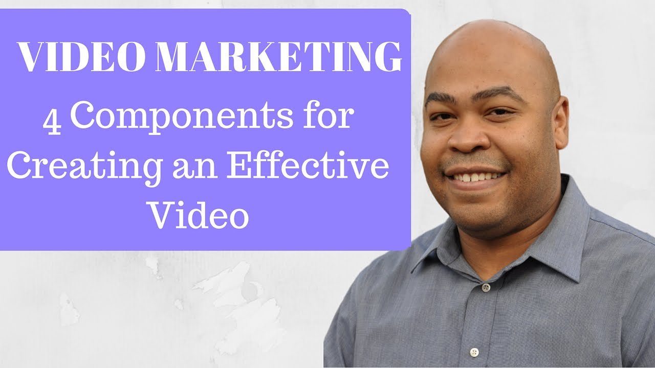 Video Marketing Strategy - 4 Components for Creating an Effective Video