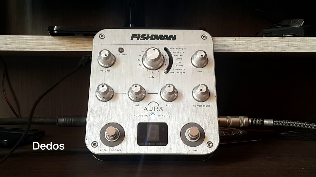 Fishman Aura Spectrum DI | violão Tagima Dallas - teste de timbre