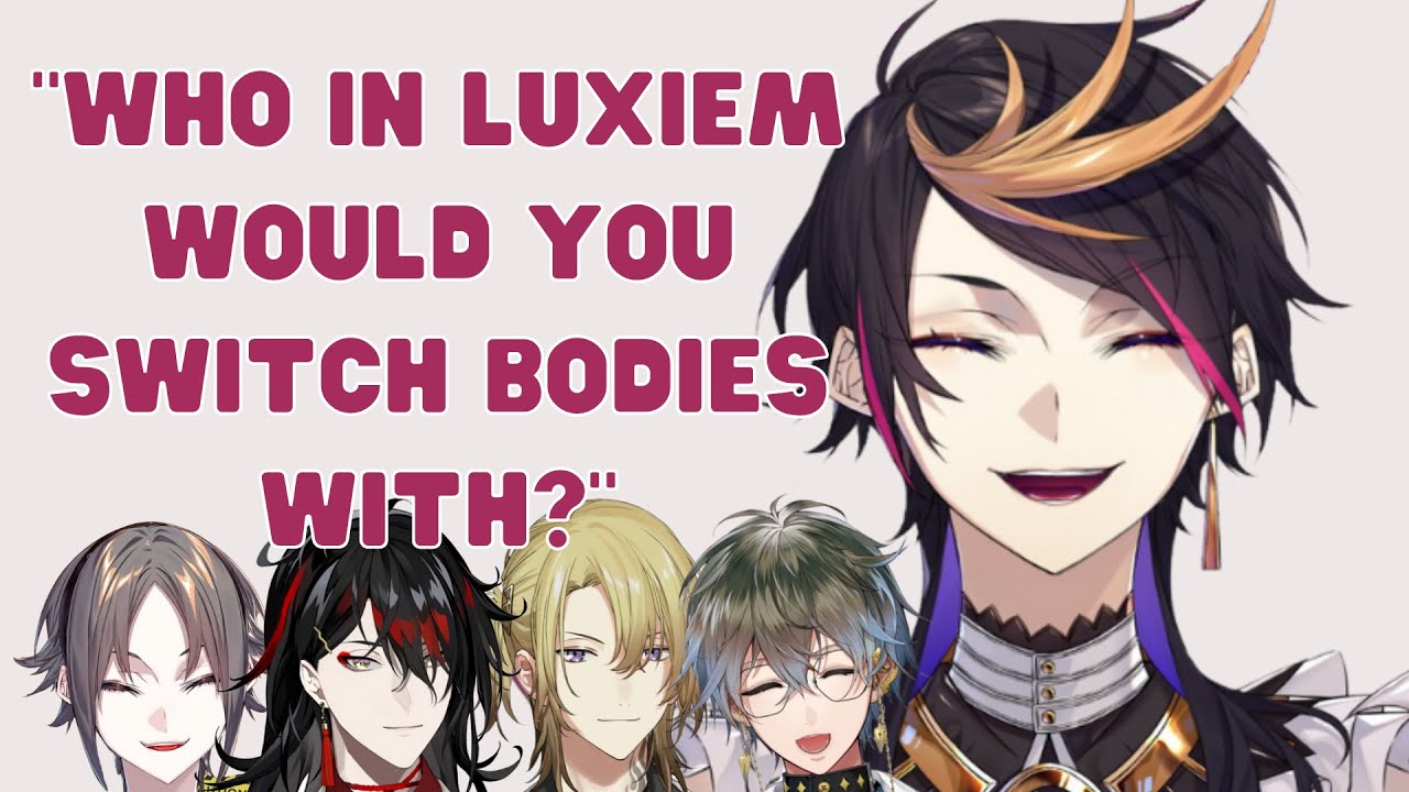 [Turn on ENG SUB/CC] Which Luxiem member would Shu switch bodies with? [NIJISANJI EN | Shu Yamino]