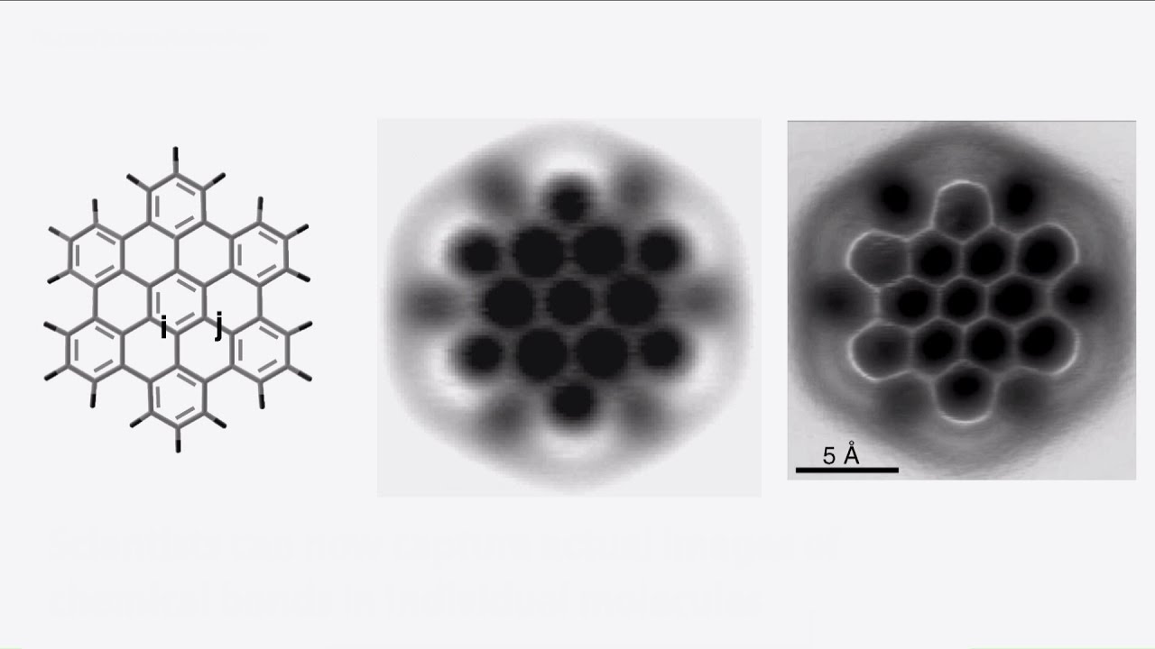 Scientists capture actual images of chemical bonds