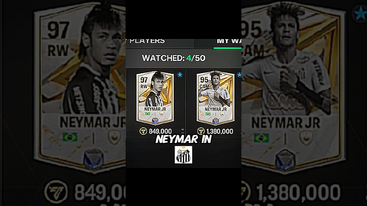 Santos neymi☠️#fcmobile #fcmobileshort