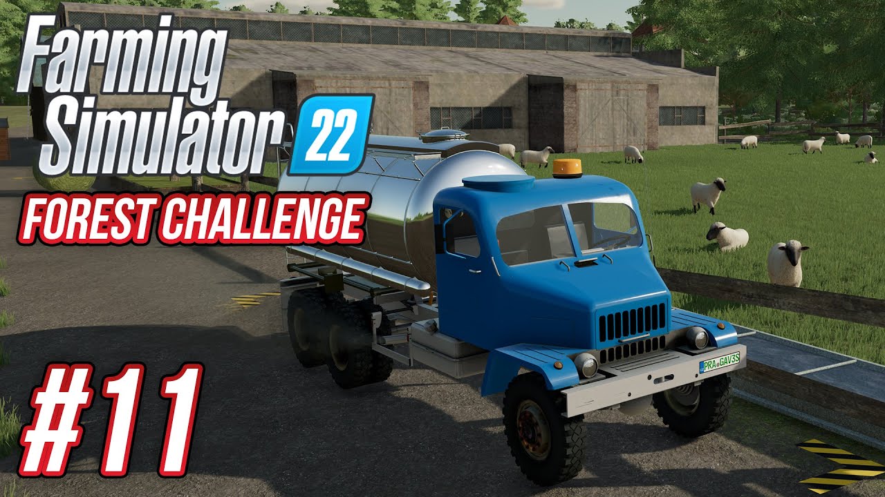 PŘEOVCOVÁNO! | Farming Simulator 22 Forest Challenge #11