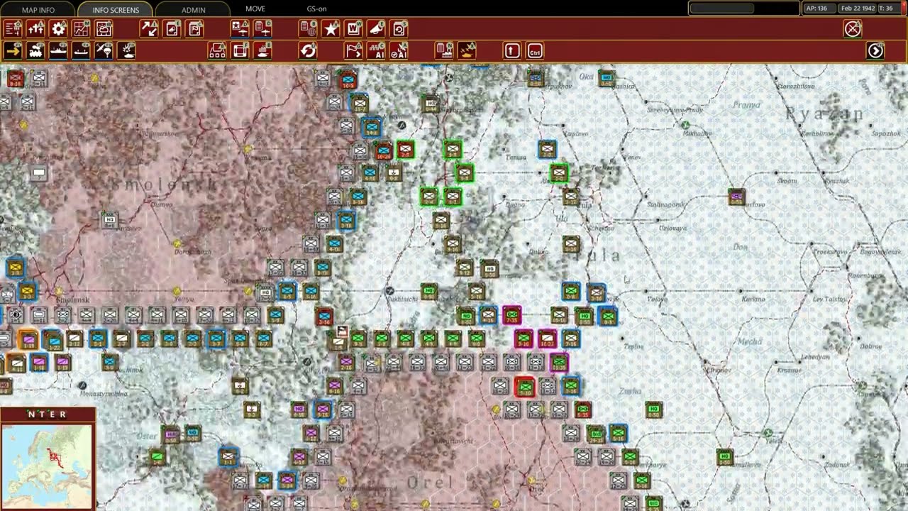 WITE2 PBEM - T36 - The counterattack of the 22nd Panzer Division