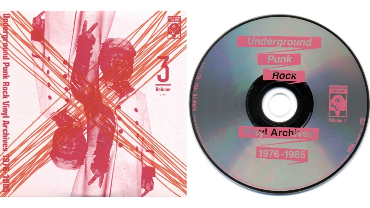 Underground Punk Rock Vinyl Archives 1976-1985 Volume 3 (DJ Mix)