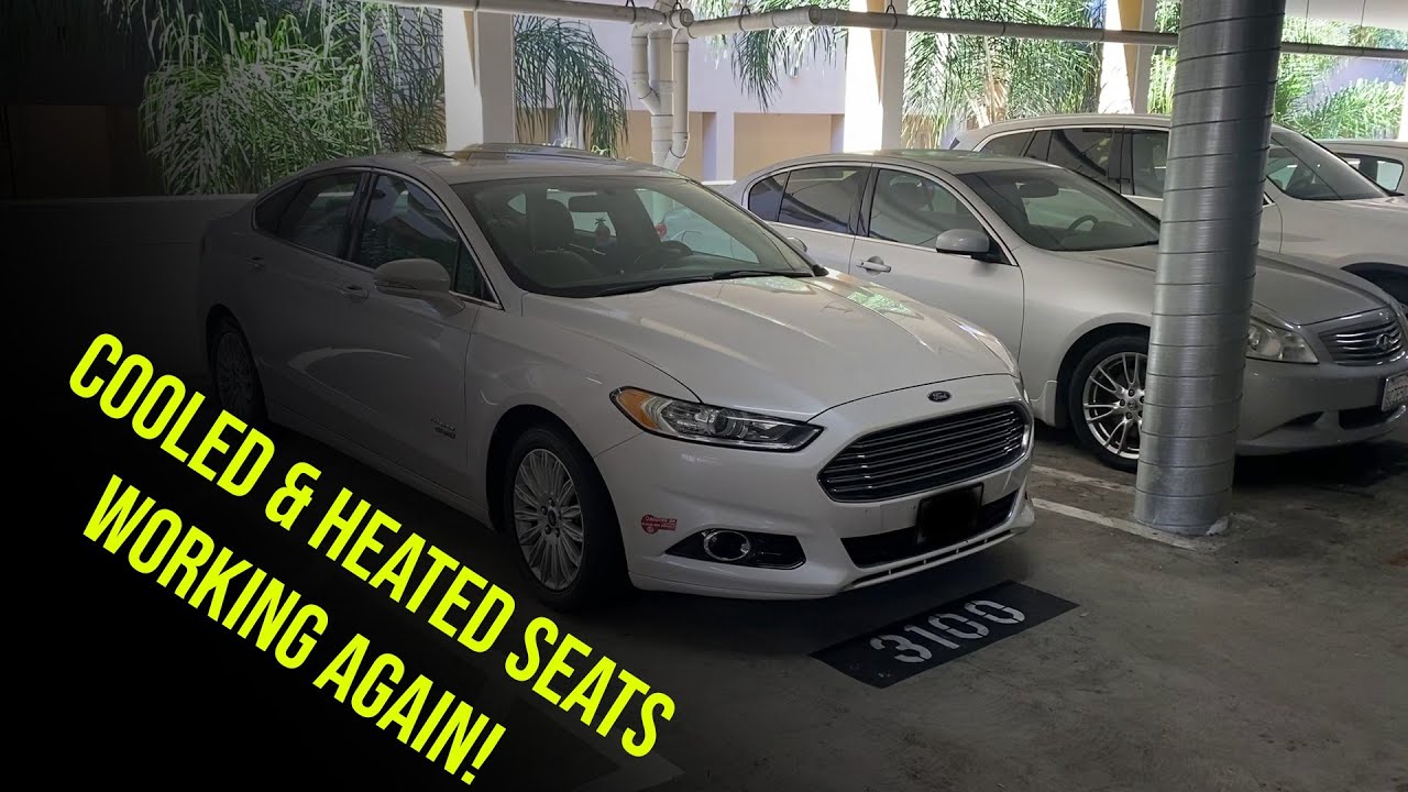 Fixing Heated/Ventilated Seats on 2014 Ford Fusion Energi - Simple DIY Guide